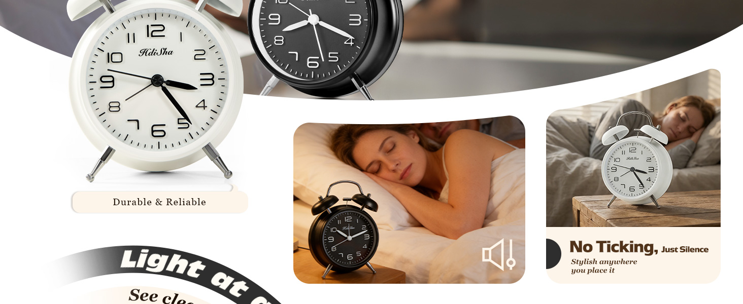 alarm clocks for bedrooms