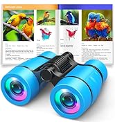 Toys for Boys Ages 3-7: LET'S GO! Kids Binoculars with Bird Watching Manual for 4 5 6 7 Year Old ...