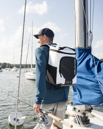 durable cooler backpack bag for beach and men work