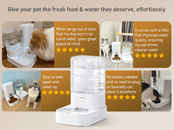 dog water bowl dispenser