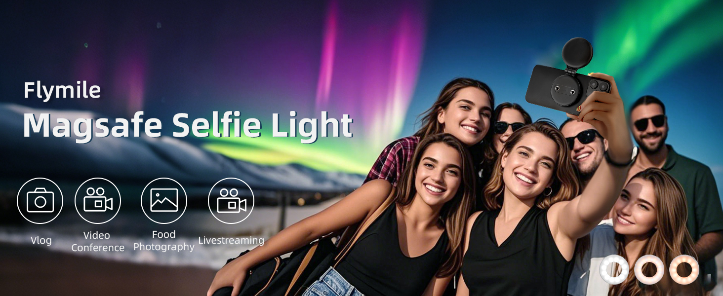 magsafe ring light for iphone