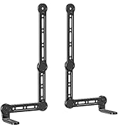 WALI Soundbar Mount Under or above TV, Universal Sound bar Mounting Bracket Fits Sound Bars Up to...