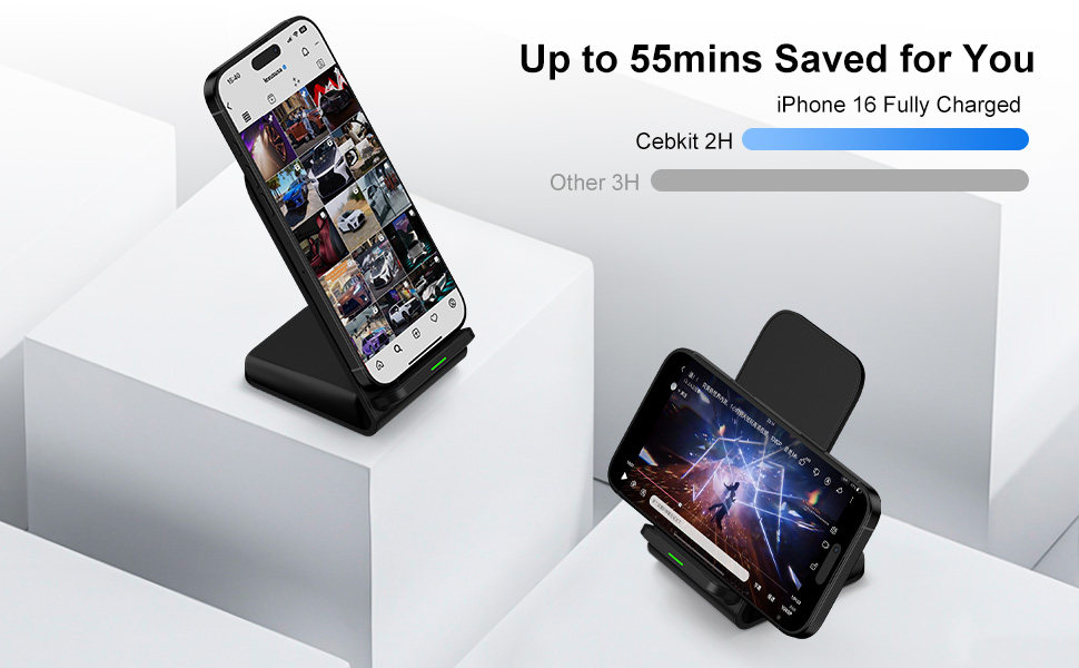 wireless charger stand