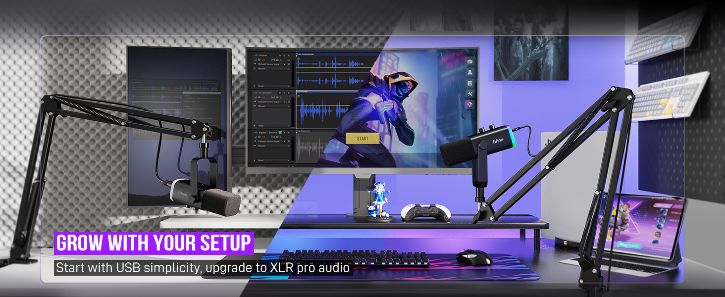 home recording studio microphone