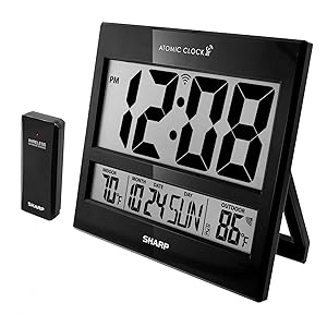 Atomic Clock with Outdoor Sensor