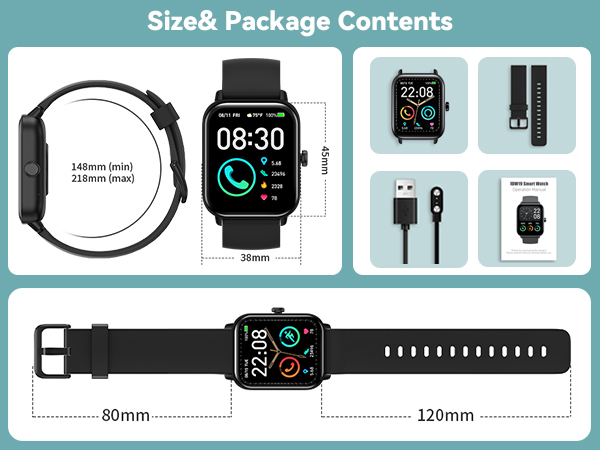 smart watch for men women