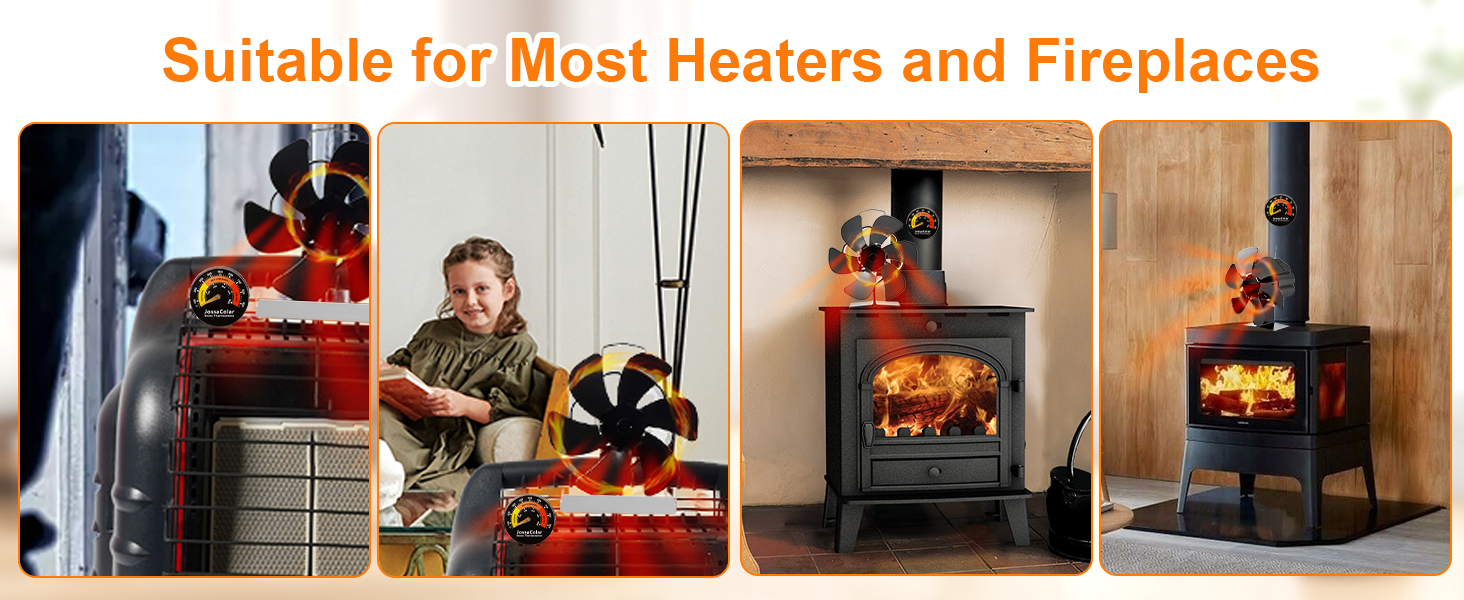 wood stove fans non electric