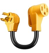 MECMO NEMA 10-30P to 14-50R EV Charger Adapter Cord for Level 2 EV Charging at Wall Dryer Socket,...