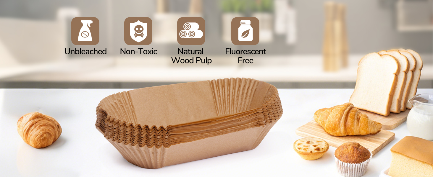 loaf pan liners for baking bread 9x5