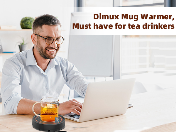Dimux coffee mug warmer for desk