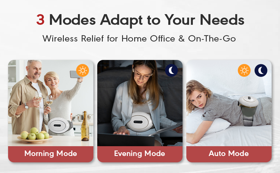 3 Modes Adapt to Your Needs