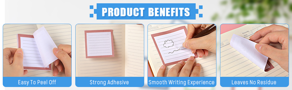 18 Pack Lined Sticky Notes