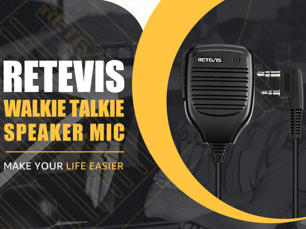 walkie talkie speaker mic