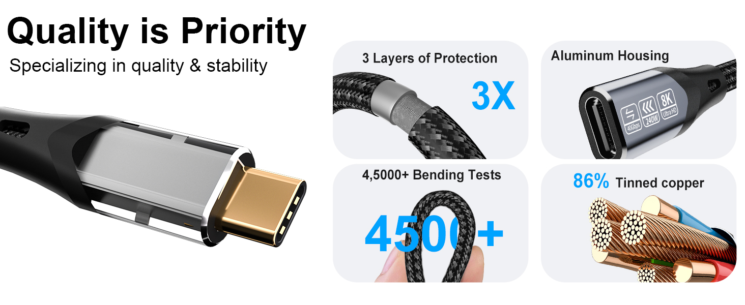 thunderbolt 4 extension cable