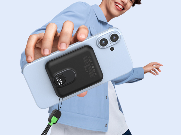 Small Magnetic Power Bank 500OmAh Mini Mag-safe Battery Pack
