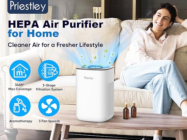 small air purifier for bedroom