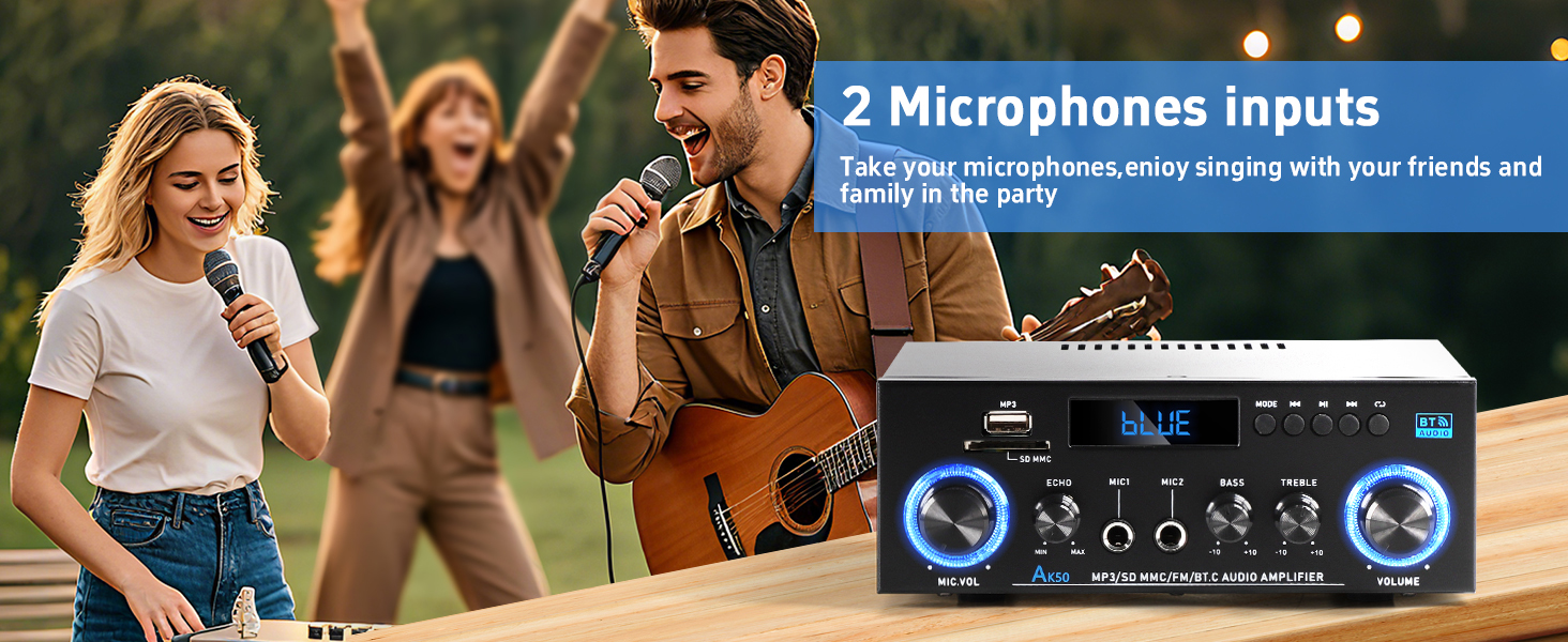 stereo reveiver with bluetooth