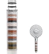 SR SUN RISE Shower Filter for Handheld Shower Head, 1 Pack Replacement Filters for Hard Water Rem...