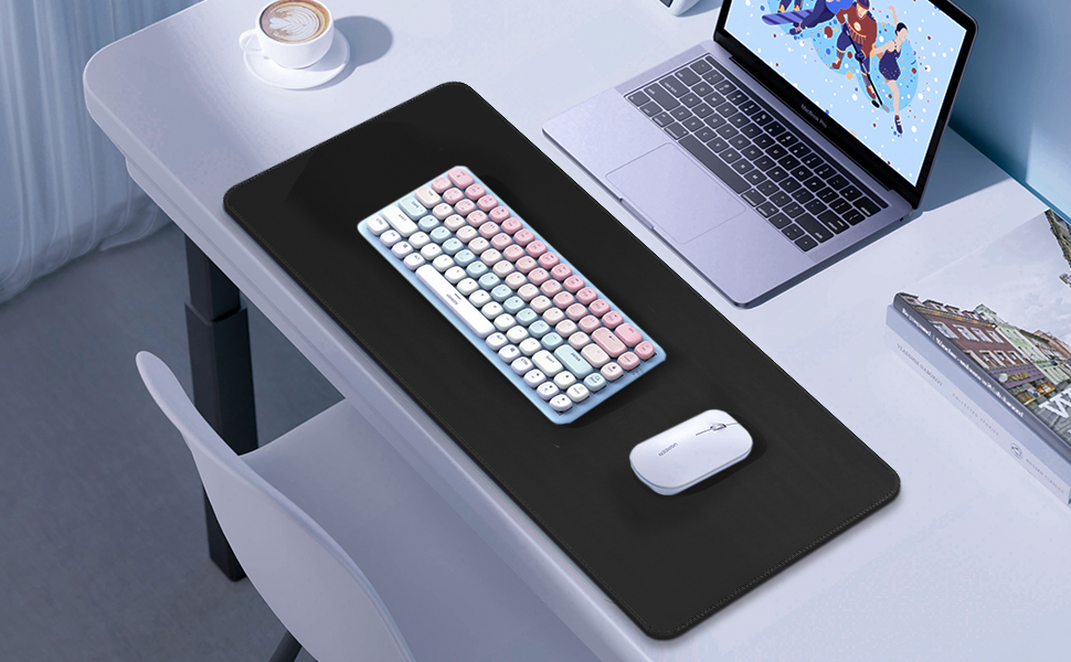 keyboard and mouse pad