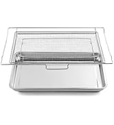 Allstare NX-AA5000RS Air Fryer Tray Replacement for Samsung Oven Parts 24 3/4’’ x 16 1/2’’ 304 St...