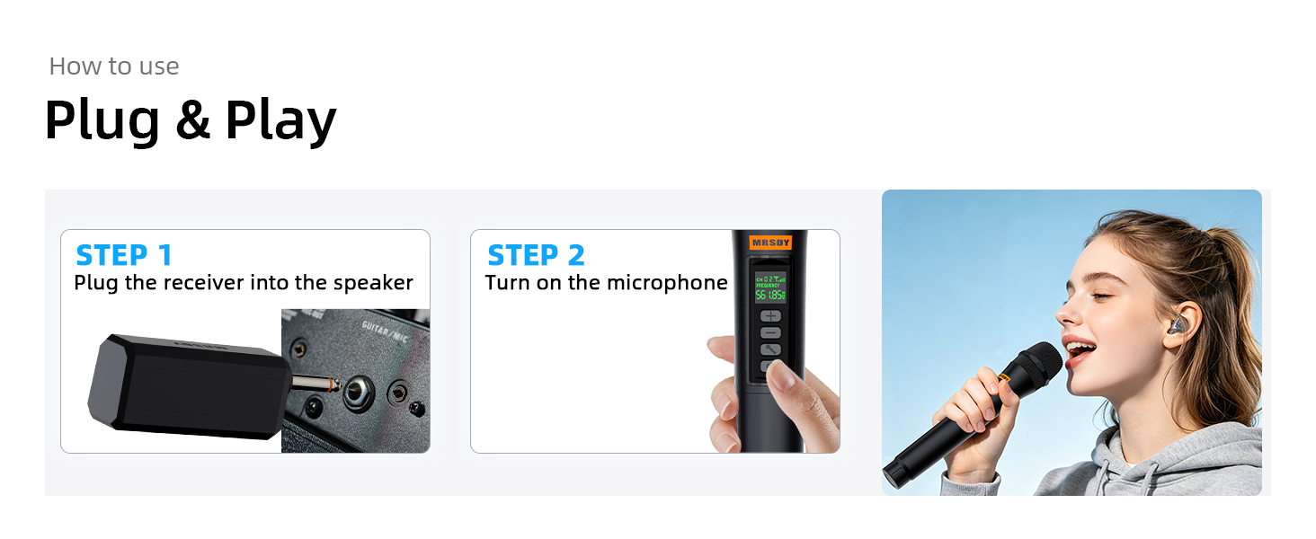 wireless handheld microphone
