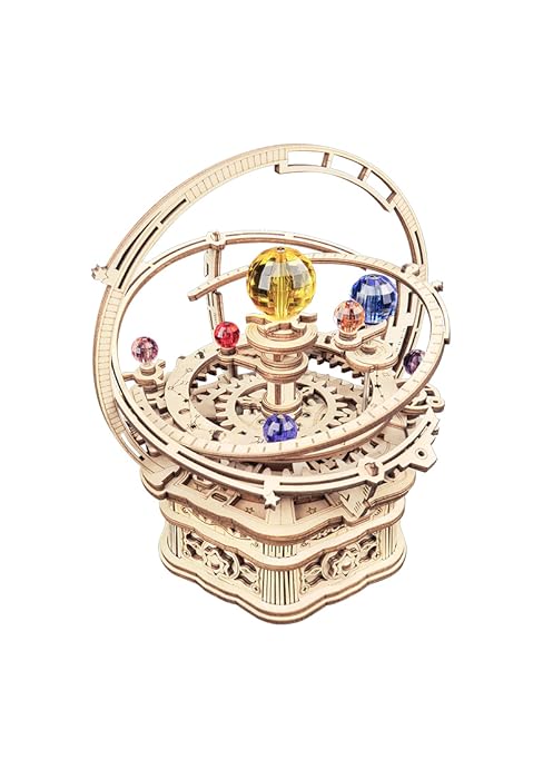 rokr 3d wooden puzzles model building kit STEM toys projects for kids wood wooden models for adults