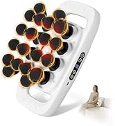 Shineforu 20-Head Massage Gun, 30 Intensity Levels 3 Modes, Deep Tissue Massager with 50KG Force ...