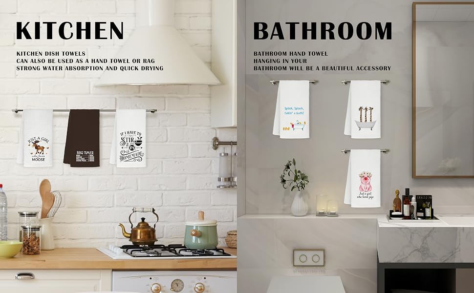 decorative towels for bathroom kitchen