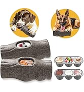 Dog Frozen Treat Toys to Keep Them Busy - Heavy Duty Dog Puzzle Toys with Frozen Mold, Indestruct...