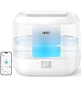 Dreo 4L Smart Humidifiers for Bedroom, Quiet Supersized Cool Mist Ultrasonic Humidifier with Diff...