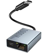 1000 Mbps Ethernet Adapter for Fire TV Stick, ELECTOP Micro USB to RJ45 Gigabit Ethernet Network ...