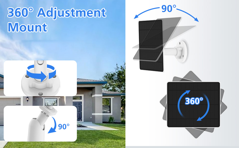 Solar Panel for Ring Camera