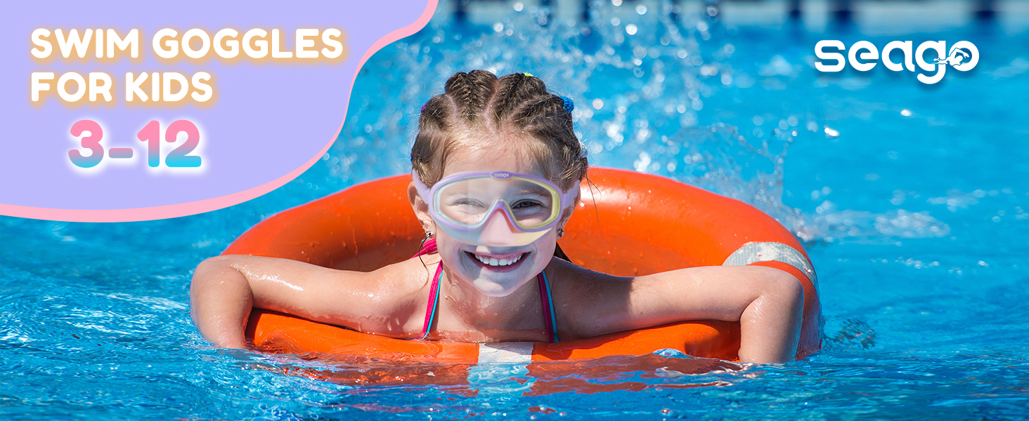 kids goggles for swimming 8-12