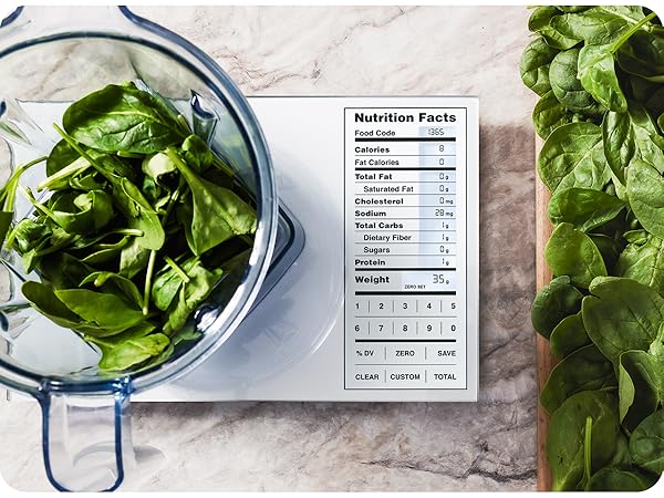 Track nutrient levels in real time to help balance meals and manage glucose responses effectively