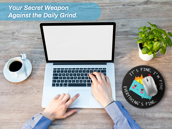 Funny mouse pad for laptop