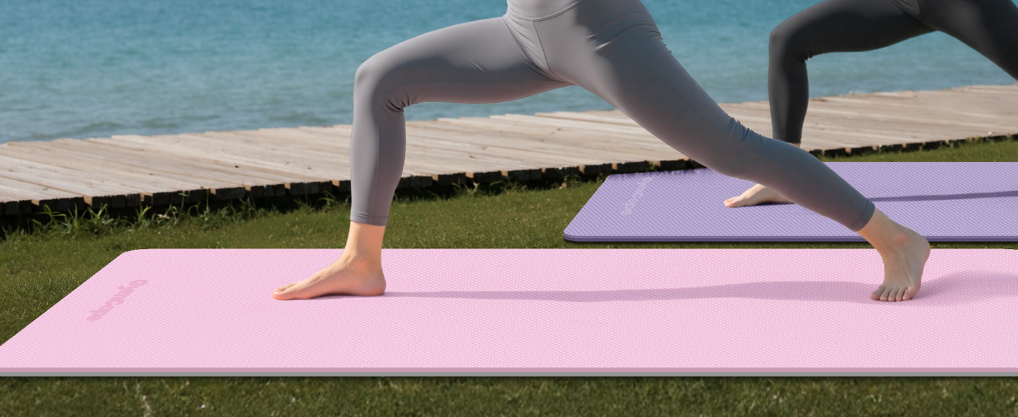 extra wide yoga mat 72x35 large tpe mat