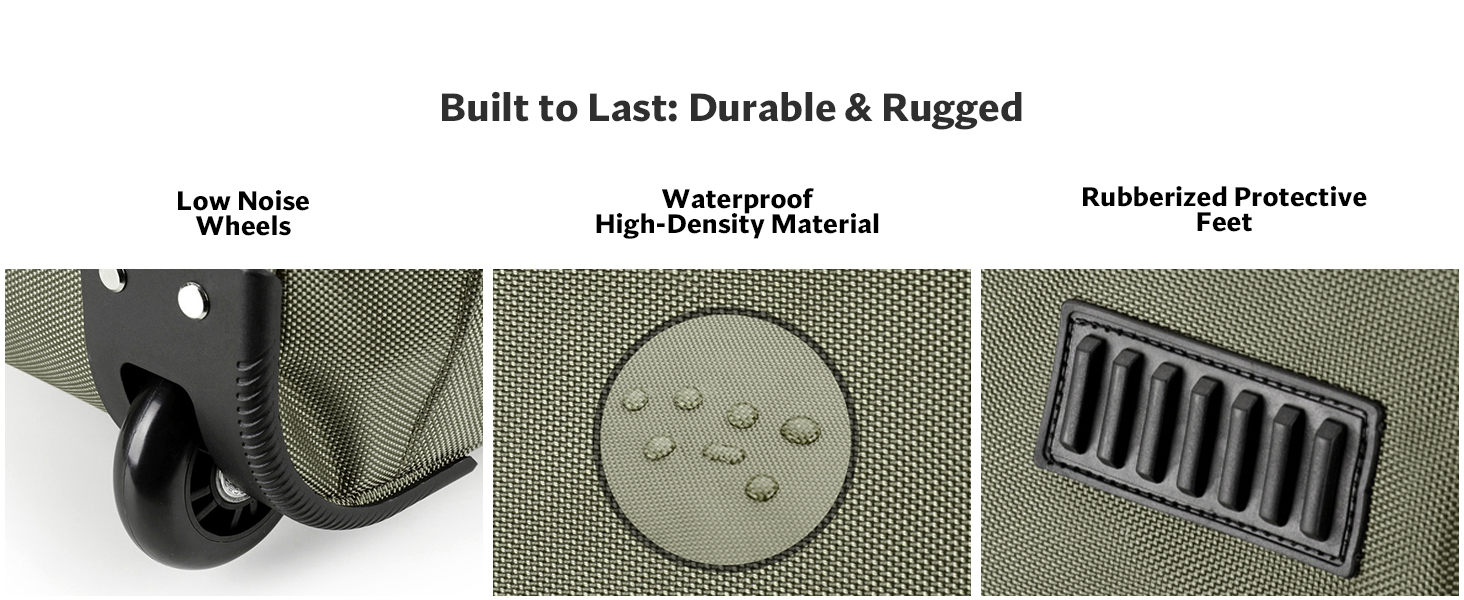 rolling duffel bag