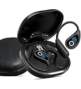 Open Ear Earbuds wireless bluetooth Headphones 5.4 Sports with Smart Digital Display,Clear Calls,...