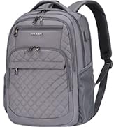 KROSER Travel Laptop Backpack 17 Inch Large Computer Backpack Water-Repellent Daypack with USB Ch...
