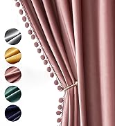 miulee velvet curtains