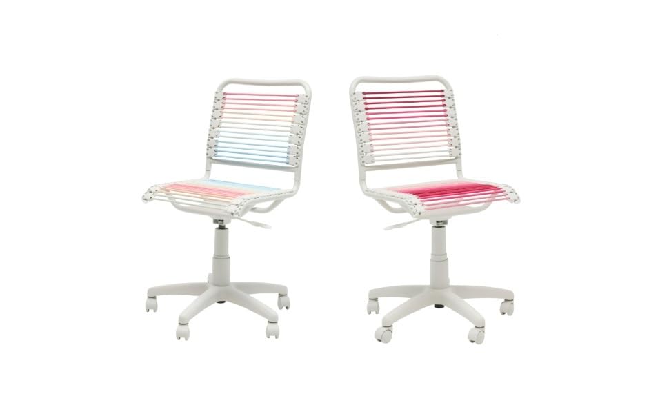 Euro Style Bungie Low Back Office Chair