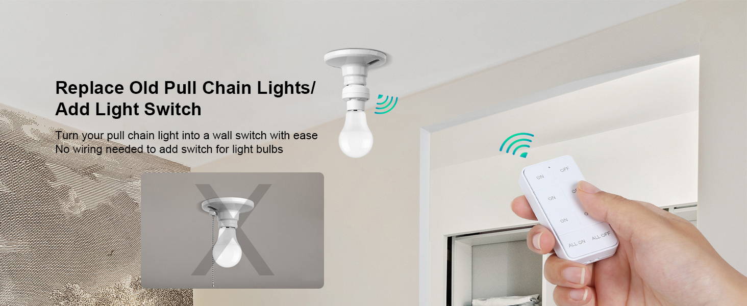 remote control light switch
