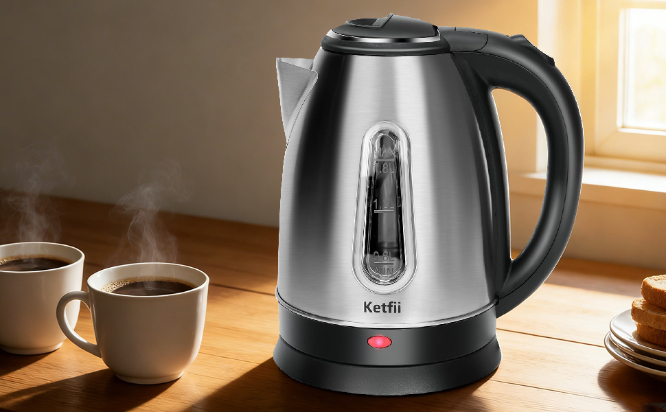 Its minimalist, stylish look complements any kitchen decor.