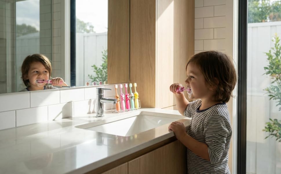 Capybara Kids Toothbrushes 6-Pack