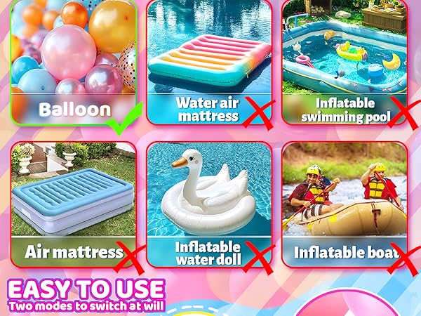 air pump for inflatables baloon pump electric balloon inflador de globos electricafor all balloons