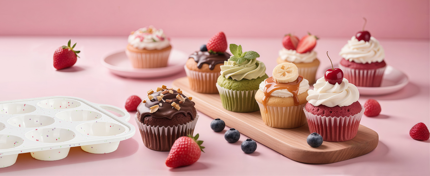 silicone muffin pan