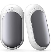 KNIFOD Hand Warmer Rechargeable 6000mAh, Type C Portable Power Bank, 3 Heat Levels, 12Hrs Long La...