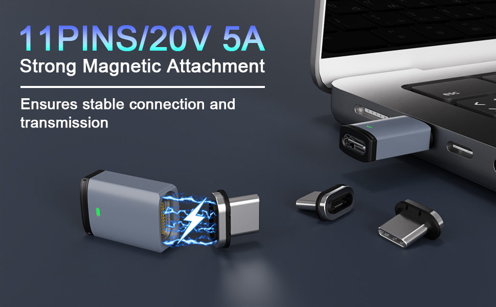 magnetic usb c adapter