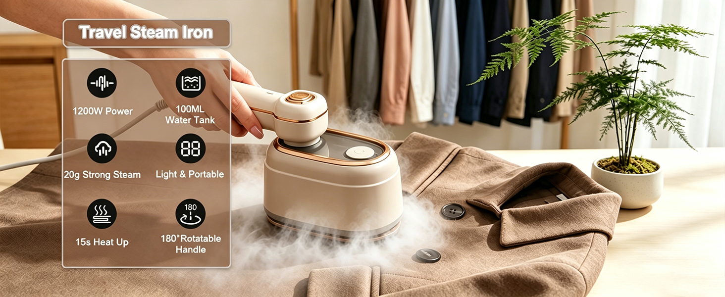 travel steamer iron