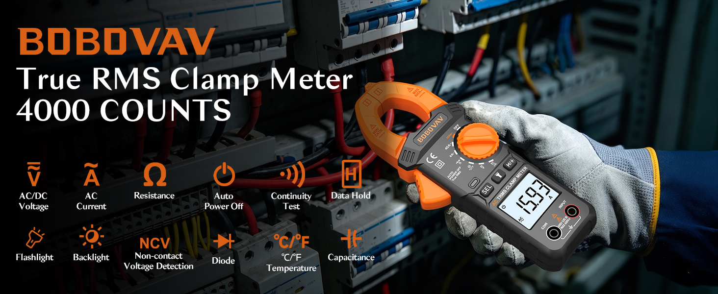 BOBOVAV Amp Clamp Meter
